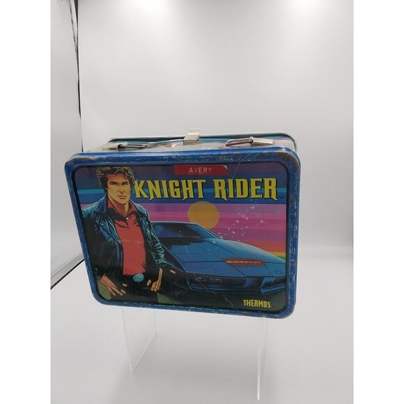 1982 Knight Rider lunch box no thermos no handle - Picture 2 of 4